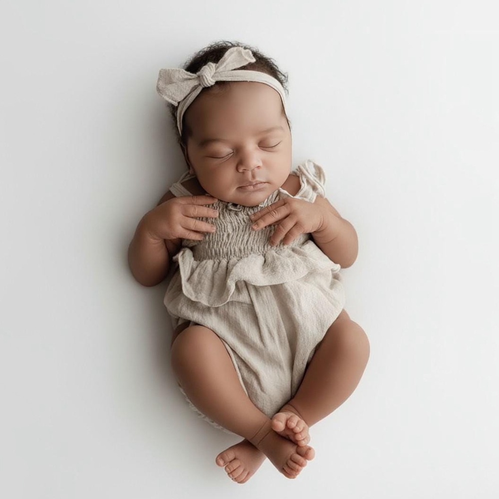 Infant Photography Props Outfit - Accessoires de photographie pour nouveau-nés, combinaison