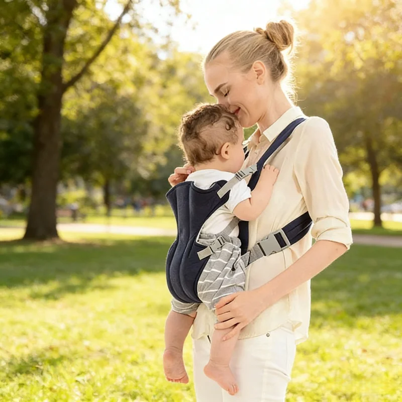 Ergonomic Baby Carrier Newborn To Toddler - Sac de transport pour bébé, sac