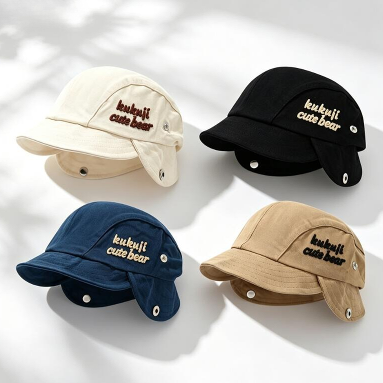 Bonnet Bébé Automne 2026 avec  - Infant Beanie Hat With Ears avis et prix