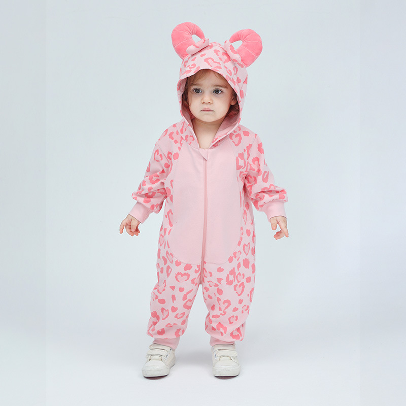 Printemps Kigurumis bébé fille - Cotton Baby Onesies Zipper avis et prix