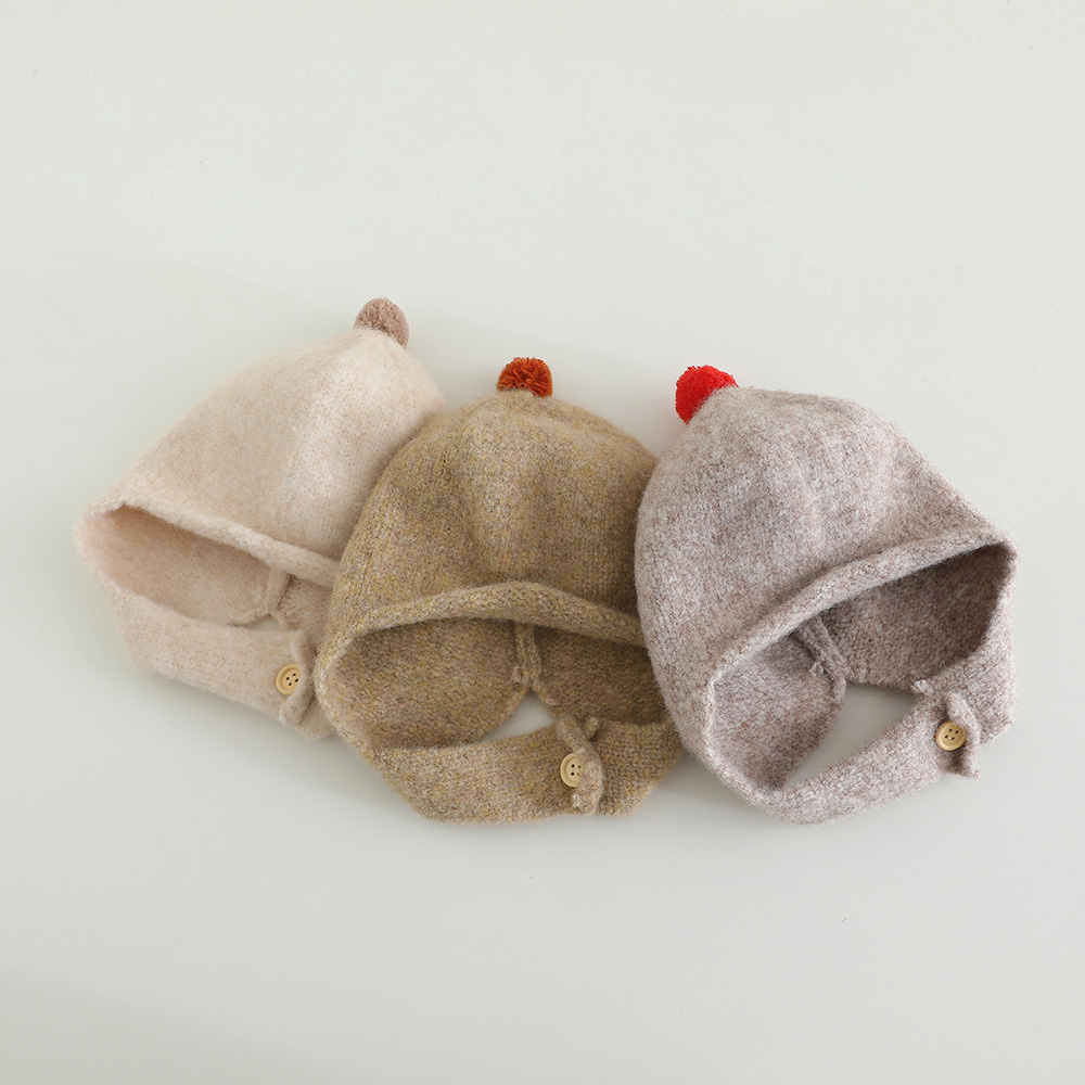 Chapeau tricoté à rabat pour b - Infant Beanie Hat With Ears avis et prix
