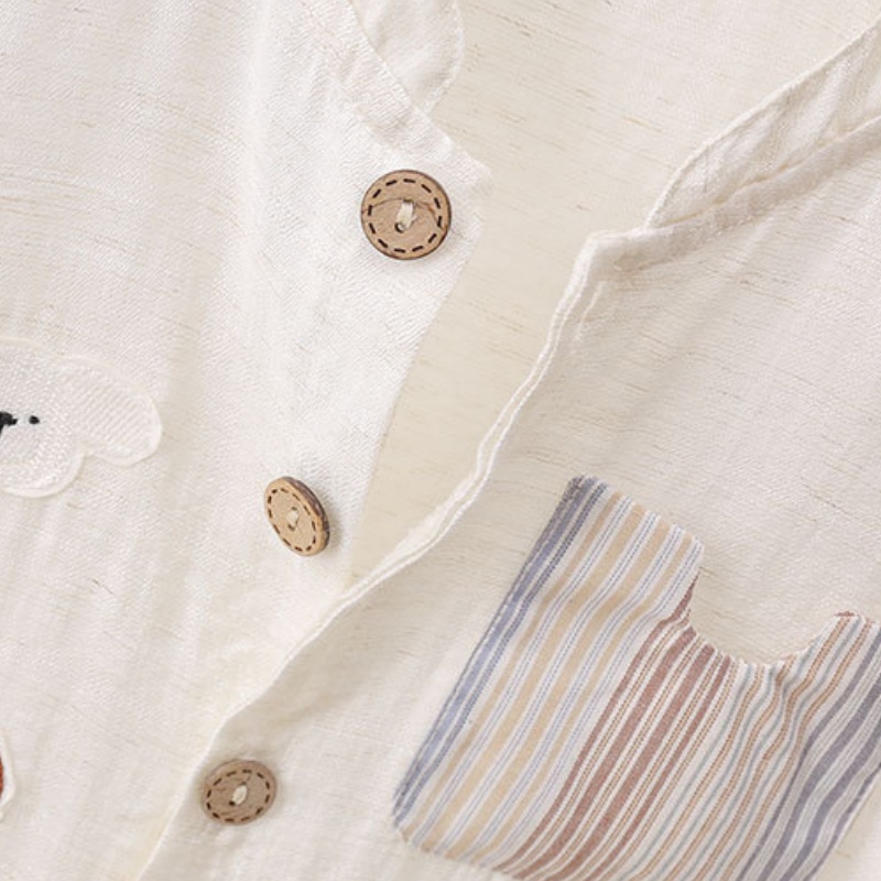 Combinaison Bébé Unisexe en Li - Baby Summer Linen Sleeveless Jumpsuit avis et prix