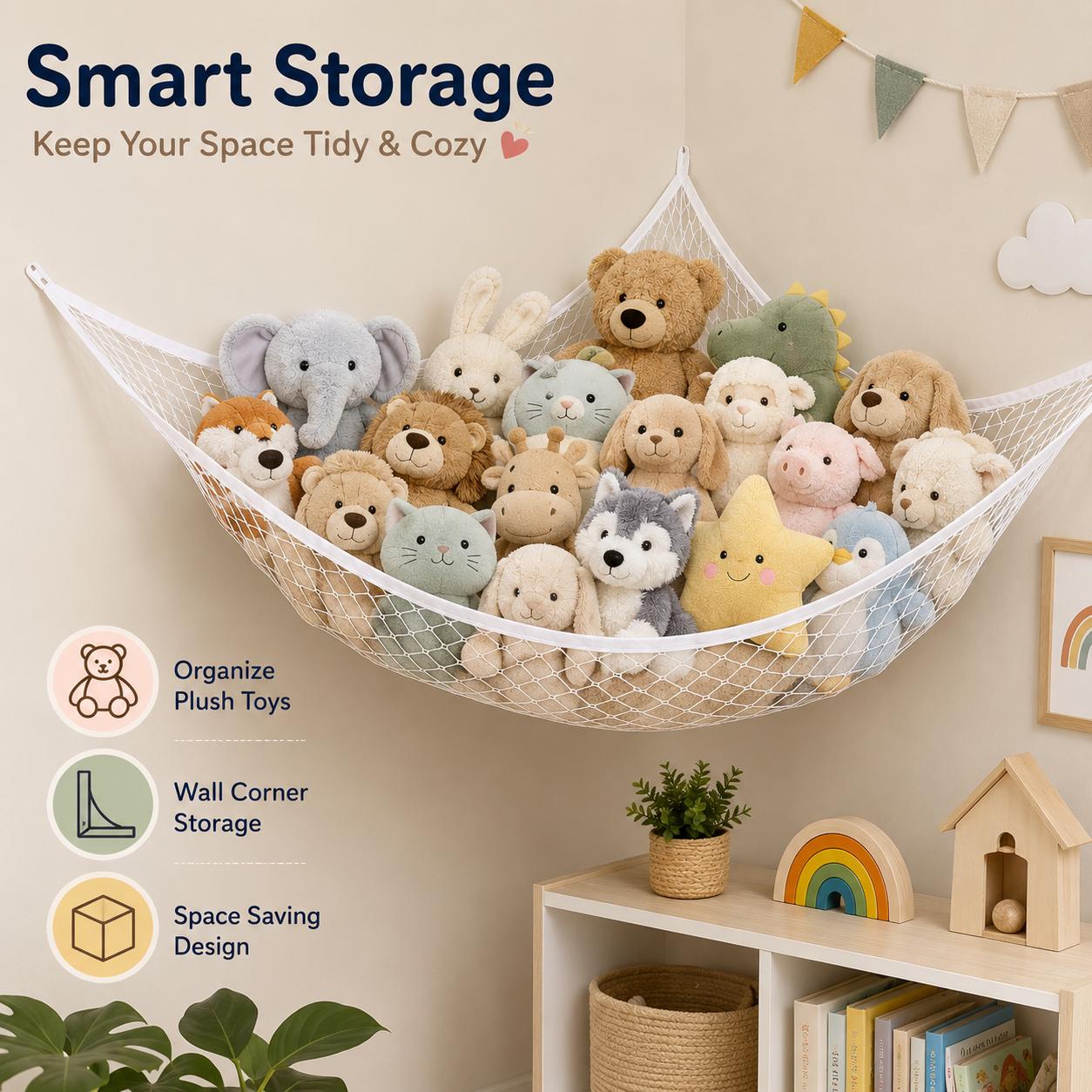 Hamac de rangement en filet po - Nursery avis et prix