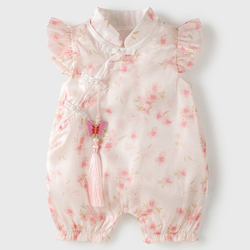 Vêtements d'été pour nouveau-n - Newborn Baby Girl Romper Floral avis et prix