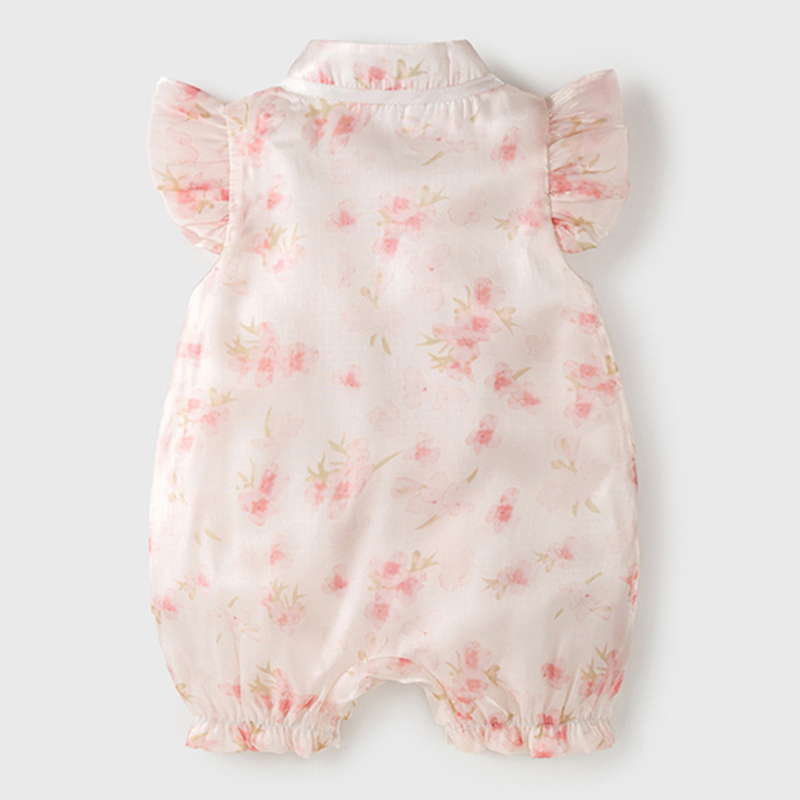 Vêtements d'été pour nouveau-n - Newborn Baby Girl Romper Floral avis et prix