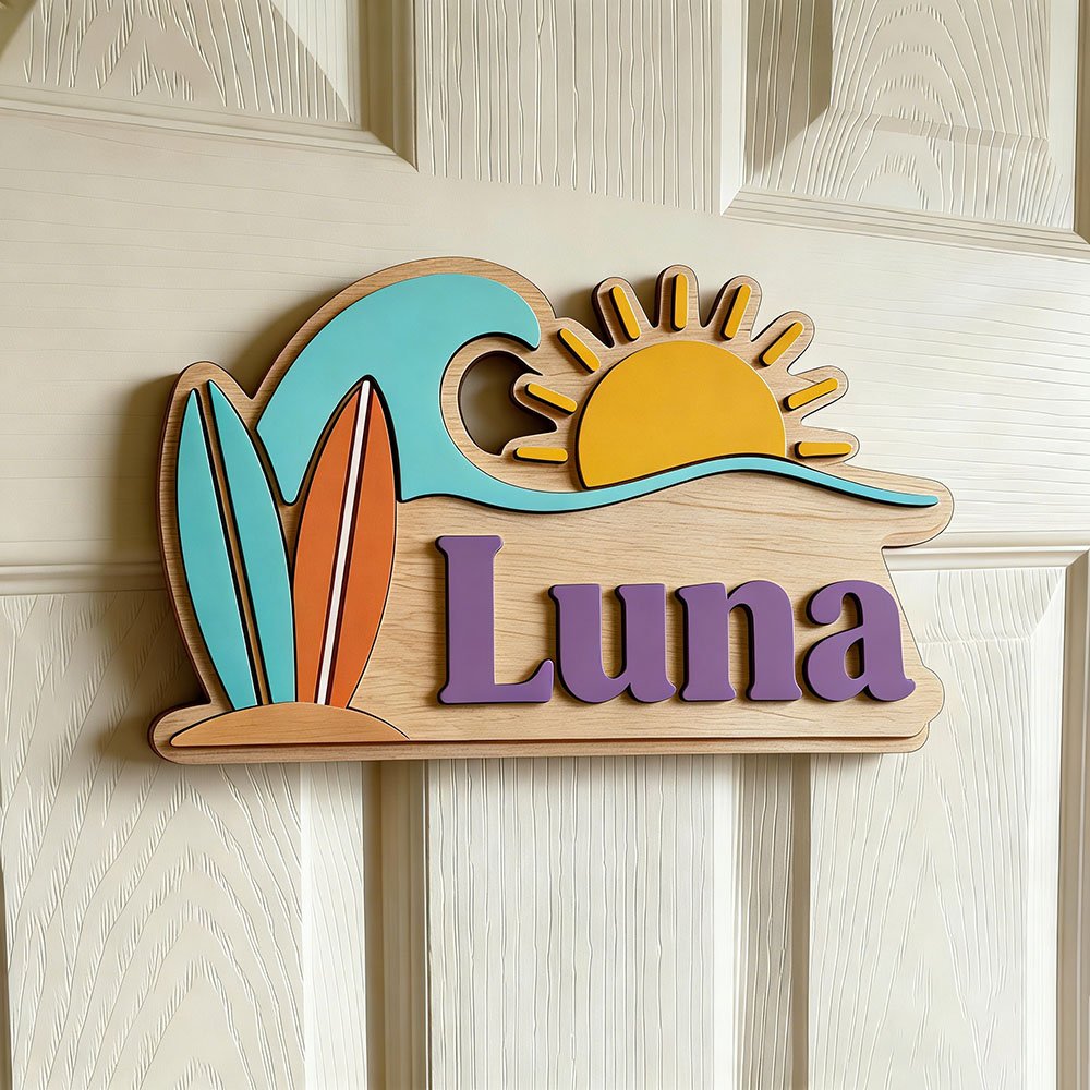 Plaque de porte personnalisée  - Nursery avis et prix