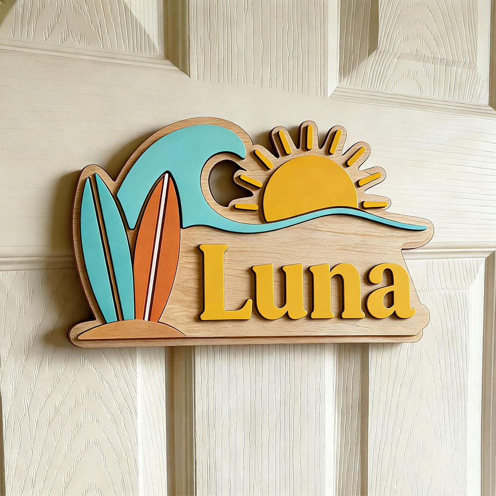 Plaque de porte personnalisée  - Nursery avis et prix