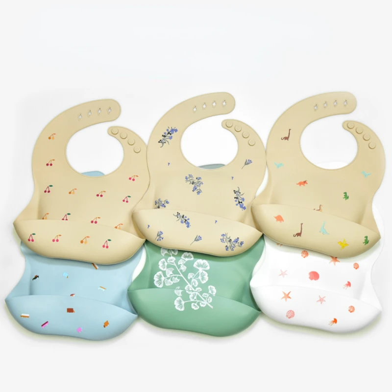 INS bébé bavoirs sans BPA impe - Waterproof Baby Bibs Silicone avis et prix